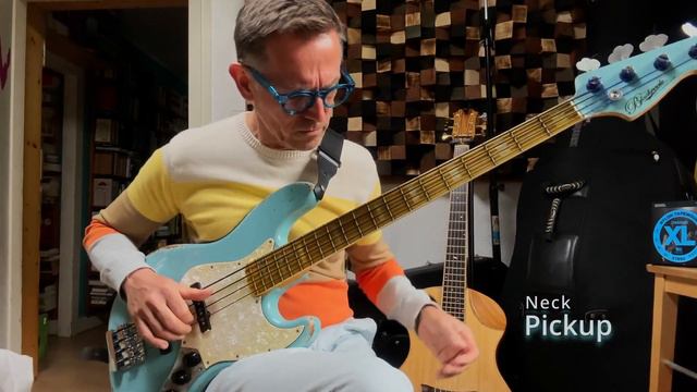 D'Addario Black Nylon Flatwound Strings /// Fever Solo Bass Jam смотреть онлайн