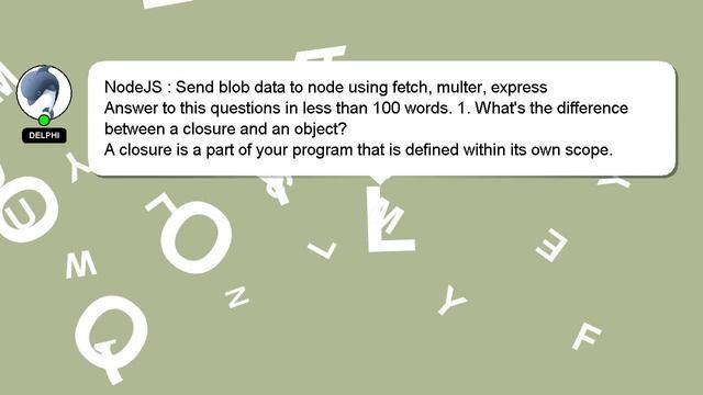 NodeJS : Send blob data to node using fetch, multer, express смотреть онлайн