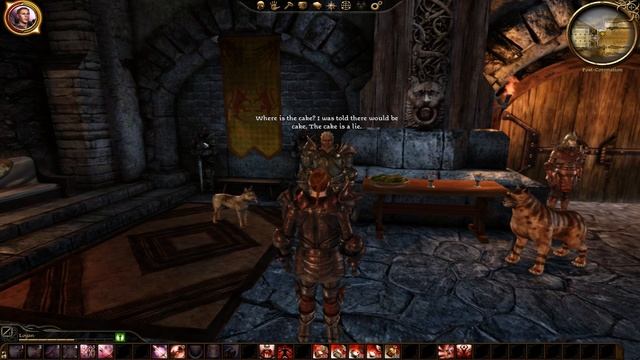 Dragon Age Origins Easter Egg, The Cake is a Lie смотреть онлайн