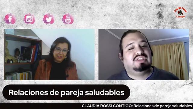 CLAUDIA ROSSI CONTIGO: Relaciones de pareja saludables con Psicólogo Pablo Palma смотреть онлайн
