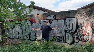 граффити покрас / рисуем граффити / лето