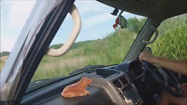 Mitsubishi Pajero Mini Катаемся по кроссовой мотоциклетной трассе смотреть онлайн