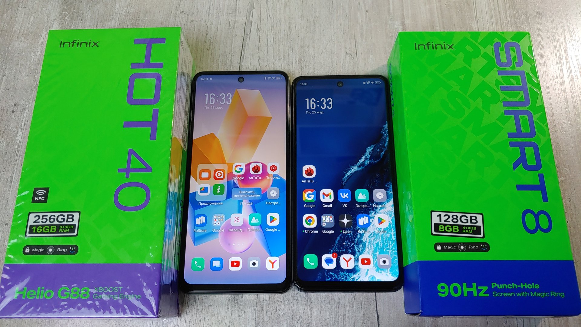 Infinix HOT 40 vs Infinix SMART 8 Живое Сравнение смотреть онлайн