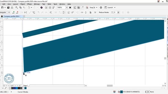 CorelDraw 2018 Tutorial | Business Company profile Design - With CDR File STECH DESIGNZ смотреть онлайн
