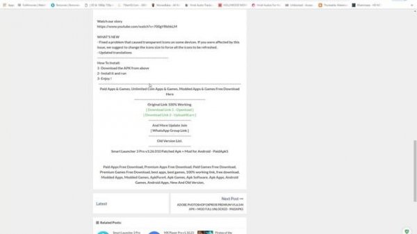 Smart Launcher 5 Pro v5.4 build 032 Apk + Mod for Android