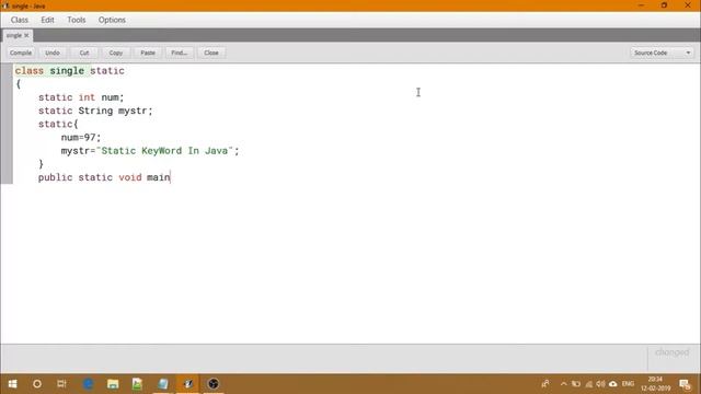 Single Static Block - Core Java || With BlueJ смотреть онлайн
