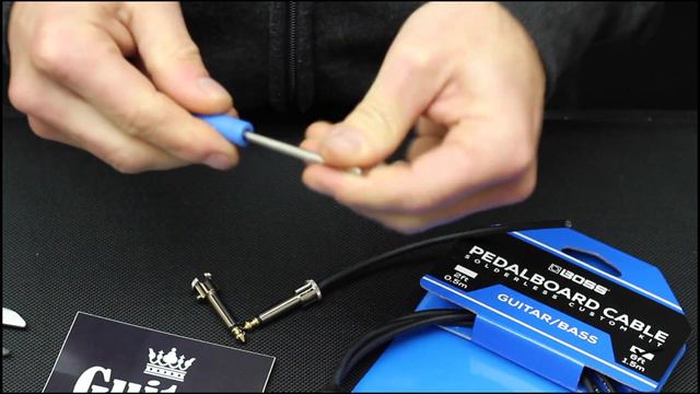 How to make patch cables with BOSS BCK Solderless Cable (demo) смотреть онлайн
