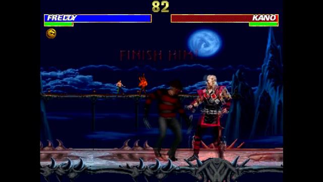 M.U.G.E.N Mortal Kombat Project 4.1 - Freddy (Combos, All Fatalityes, Brutality, Friendship) смотреть онлайн
