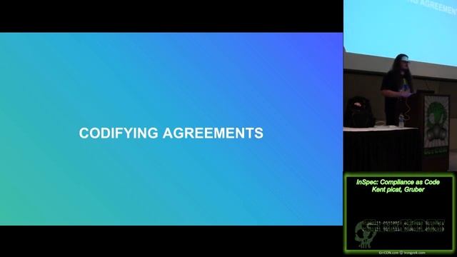GrrCon 2018 Lovelace15 InSpec Compliance as Code Kent picat Gruber смотреть онлайн