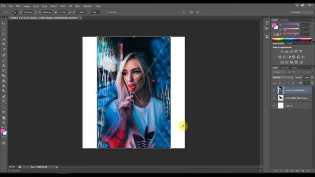 Paint/Ink Splash Effect in Photoshop | Photoshop Tutorial смотреть онлайн