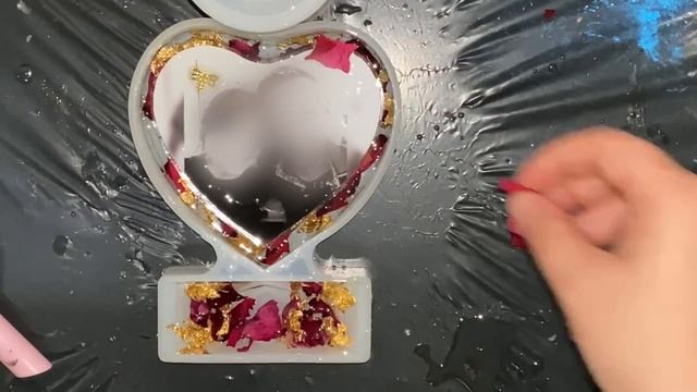 Heart photo frame Epoxy Resin смотреть онлайн