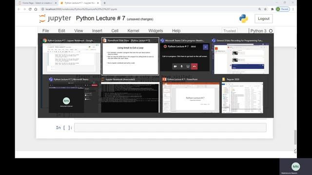 Python Lecture # 7 смотреть онлайн
