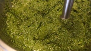 не ПЕСТО   Паста из БАЗИЛИКа, заготовка в зиму  Вкусная намазка с базиликовой пастой