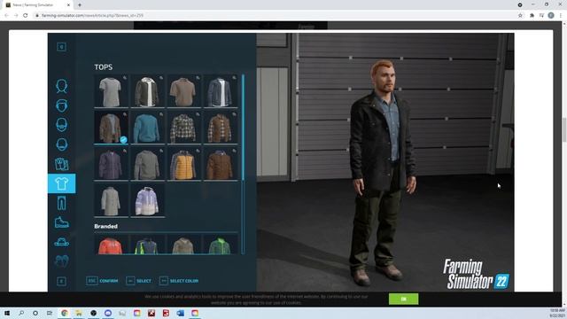 CHARACTER CUSTOMIZATION - Farming Simulator 22 смотреть онлайн