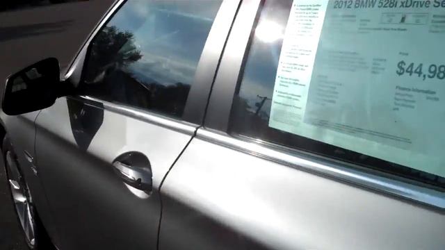 2911 '12 BMW 528i XDrive Sedan