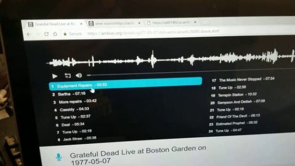 How to download music from Archive.org