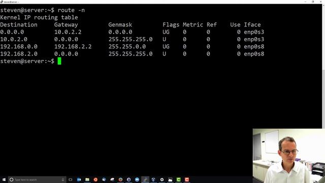 route for Viewing Routing Tables in Linux смотреть онлайн