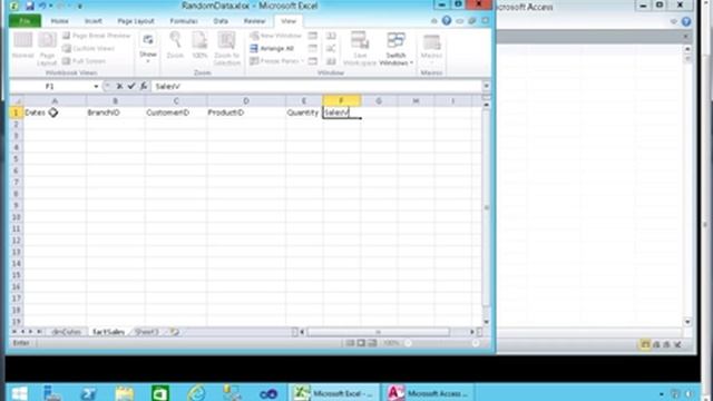 Creating a Simple Star in Access with help from Excel смотреть онлайн