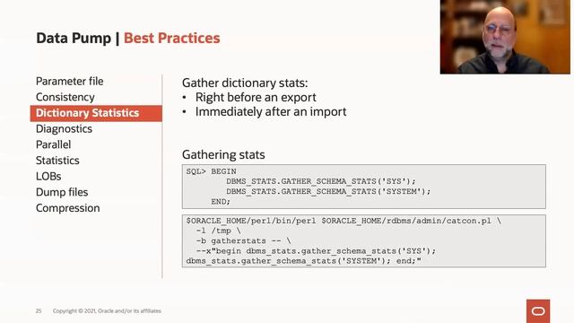 Oracle Data Pump - Best Practices, part 1 смотреть онлайн
