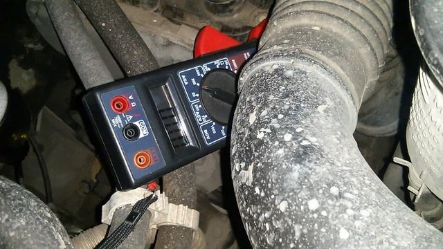Замет потребления тока свечeй накала на Ford Transit смотреть онлайн