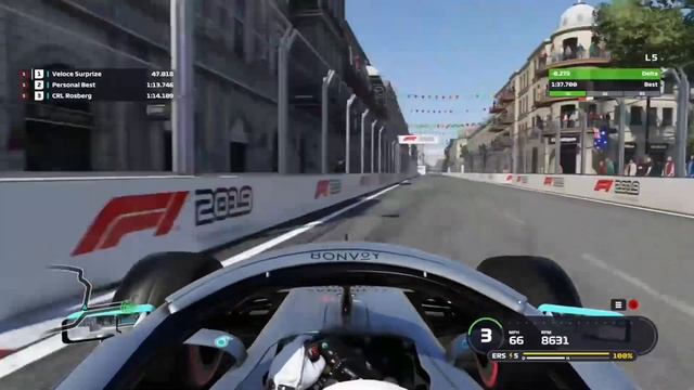 F1 2019 - Baku World Record Hotlap + Setup (1:37.467) смотреть онлайн