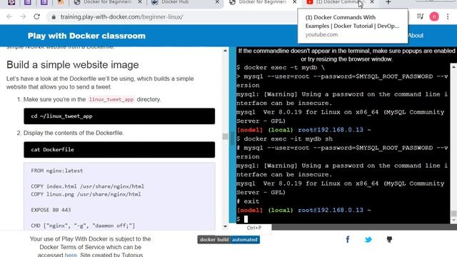 NCD0120H002 DOCKER IMPLEMENTATION 19 02 2020 смотреть онлайн