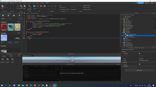как сделать приседание в R6 в роблокс студио смотреть онлайн