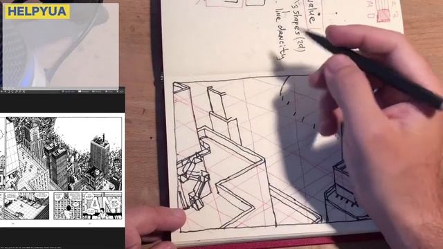 AKIRA Breakdown #3  How To Draw Perspective From Akira