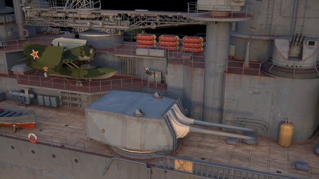 Dry Dock: Kronshtadt — Soviet cruiser | World of Warships смотреть онлайн