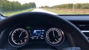 Разгон Toyota Camry 3.5 v6 с 0 до 100 км/ч Полный сток