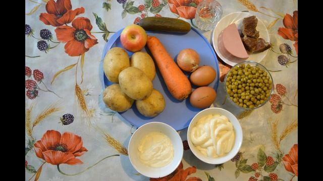 Мастер-класс по приготовлению салата "Столичный". смотреть онлайн