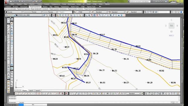 Генерализация в Civil Откосы и горизонтали смотреть онлайн