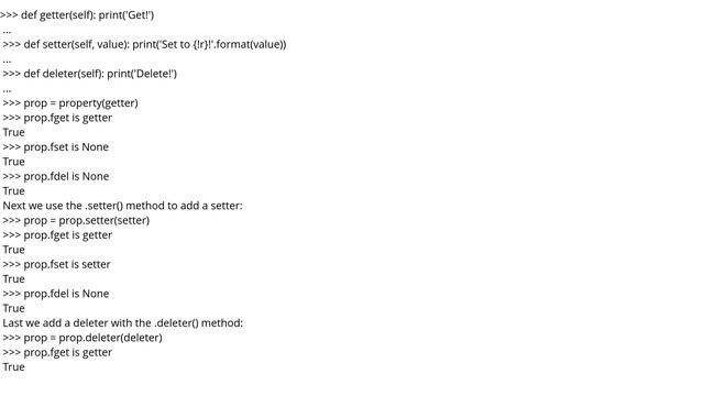 How does the @property decorator work in Python? смотреть онлайн