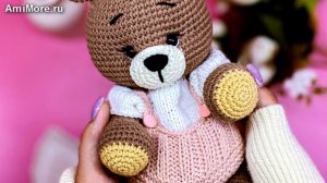 Амигуруми: схема Мишка Тёпа | Игрушки вязаные крючком