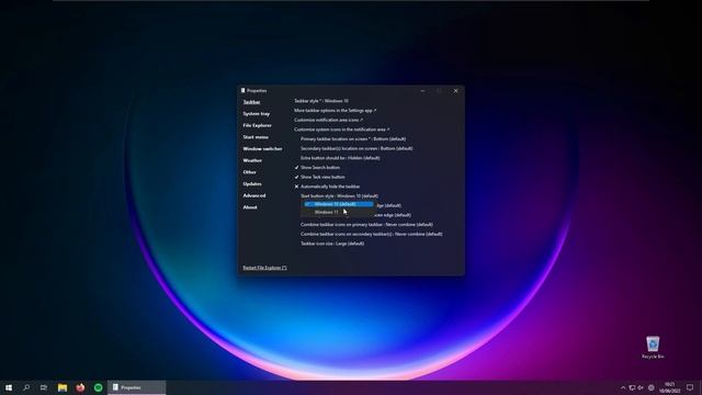 Windows 10 Taskbar and Start Menu on Windows 11! смотреть онлайн