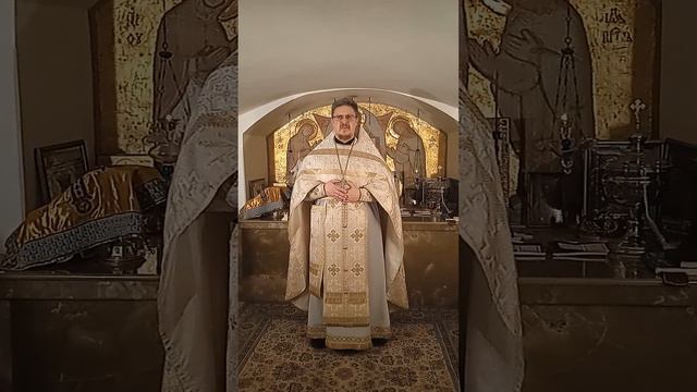 Проповедь на литургии 13 декабря. смотреть онлайн