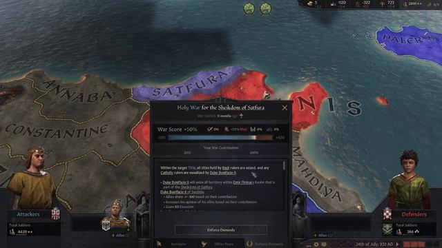 #12 L'ultimo Longobardo [Crusader Kings 3 gameplay ITA] смотреть онлайн