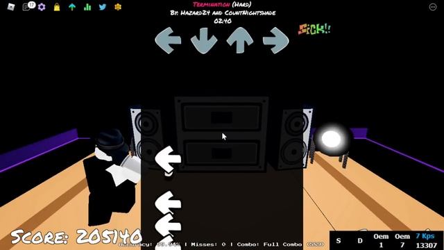 Funky Friday | (UPSCROLL, 0.75 SPEED) TERMINATION (HARD) FC | 99.95% смотреть онлайн