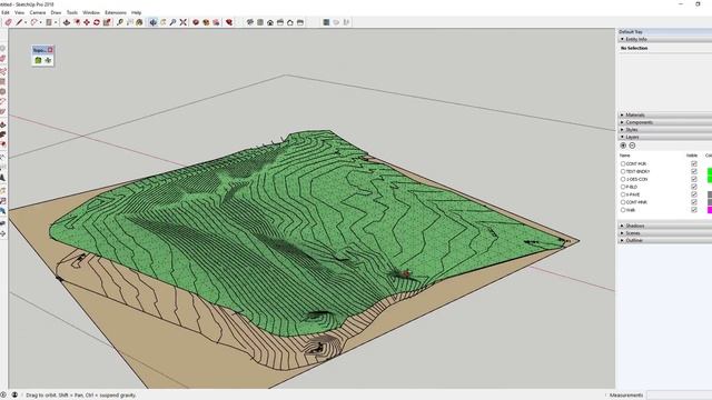 Creating Terrain In SketchUp From Contours With Toposhaper - SketchUp Extension Of The Week #45