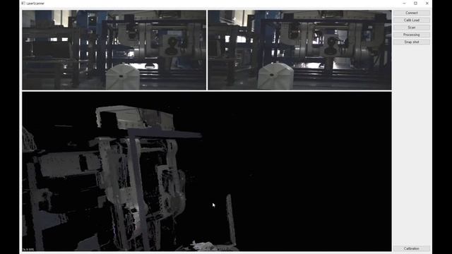 Line-beam 3D Scanner test смотреть онлайн