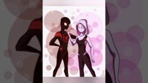 Майлз моралес и Гвен паук клип