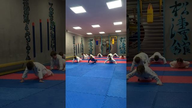 Юра экзамен на белый пояс по карате. 16.12.2020 смотреть онлайн