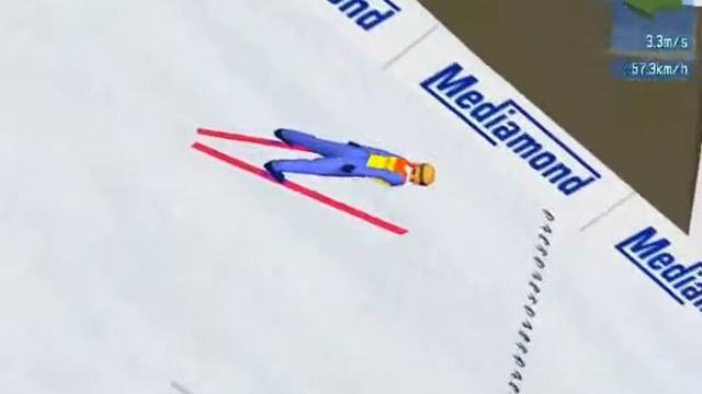 Deluxe Ski Jump 3 - moje rekordy смотреть онлайн