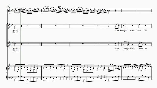 Bach Subdue us by Thy goodness - Soprano & Tenor duet, Flute or Violin, Piano. Arr. John Ross смотреть онлайн