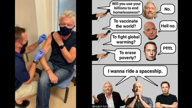 Billionaires just want to ride a spaceship....apparently. смотреть онлайн