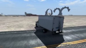BeamNG Drive Explosive Propane Tank Explosion Testing - Insanegaz