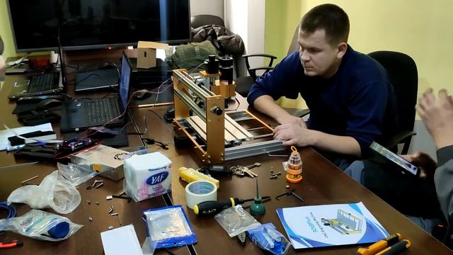 Сборка станка с ЧПУ ЧАСТЬ 4 смотреть онлайн
