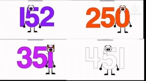 Jumpstart Numbers Quadparison 101-500