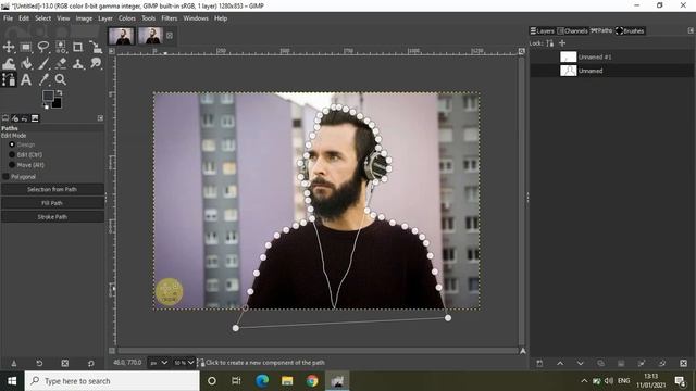GIMP Tutorial: Blur Background смотреть онлайн