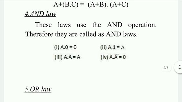 Boolean Algebra and Boolean Laws... tamil смотреть онлайн